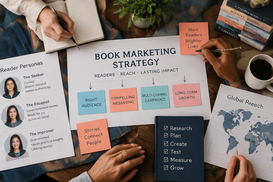 Book Marketing Strategy at Inkframe Studio