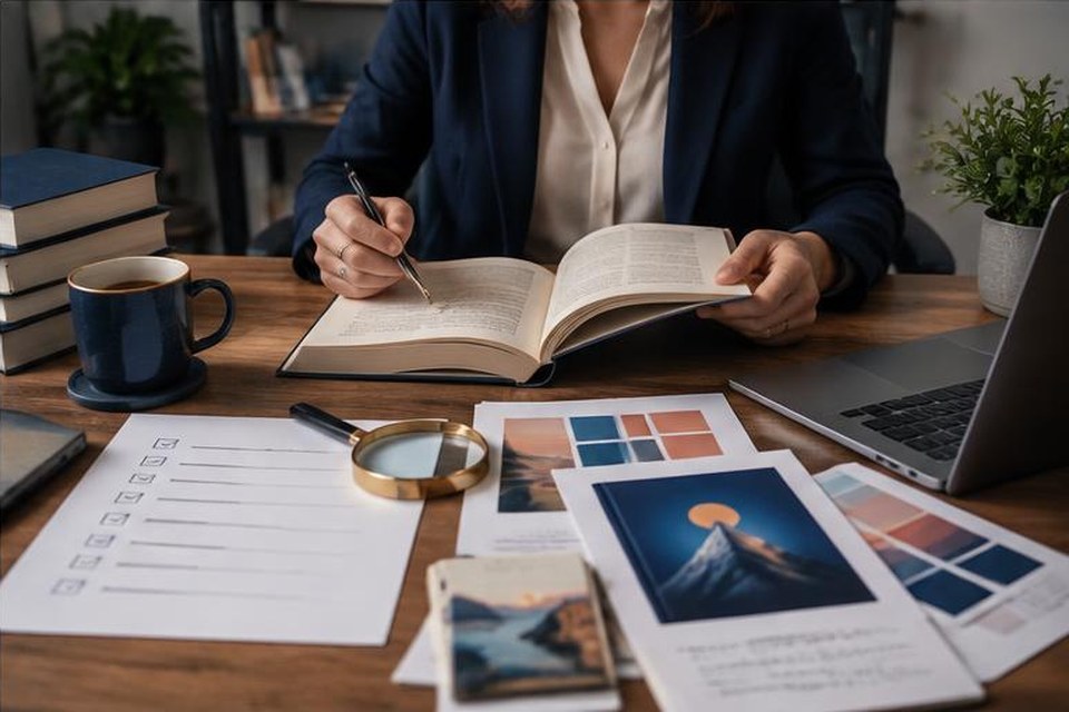 Free Book Audit at Inkframe Studio